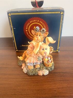 Boyds Bears Purrstone Kandace Purrshop Hidden Surprise Cat Easter